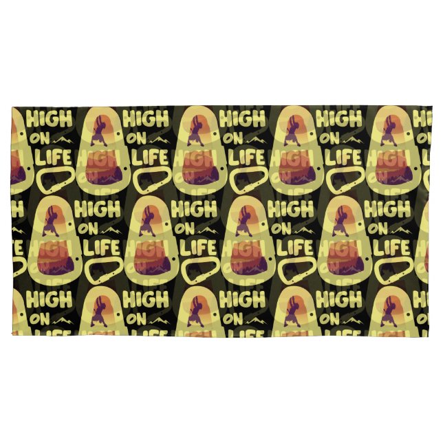 Alpinists Mountaineering  Pillowcase (Front-Left)