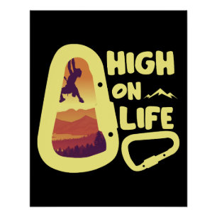 Alpinists Mountaineering  Poster