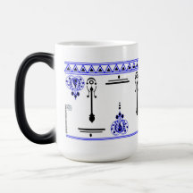 Alpona Design Blue