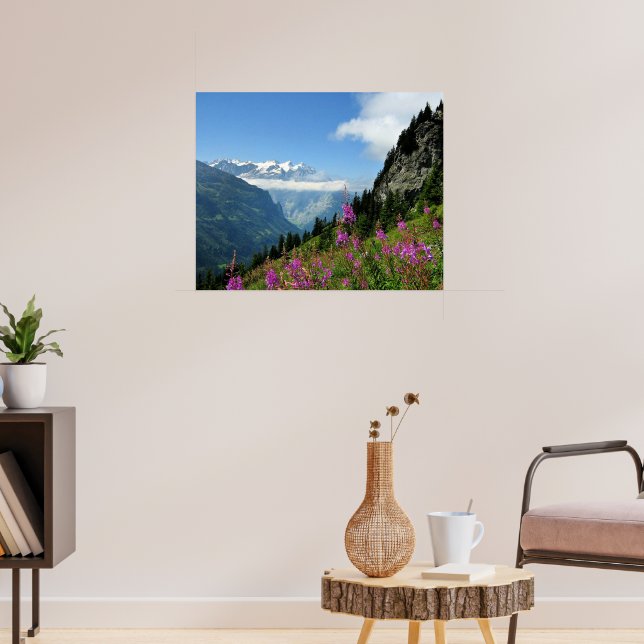 Alps - Switzerland Poster (Living Room 3)