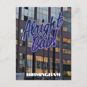 Alright Bab! Birmingham Postcard