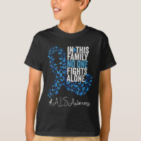 Als Awareness Month Blue Ribbon Butterflies 