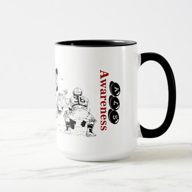 ALS Awareness  Ringer Mug (Right)