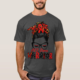 ALS Disease Awareness Warrior Women Glasse Messy B T-Shirt
