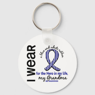 ALS Hero In My Life Grandma 4 Keychain