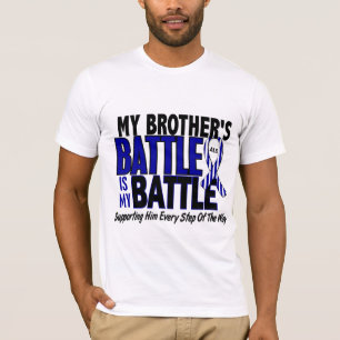 ALS My Battle Too 1 Brother T-Shirt