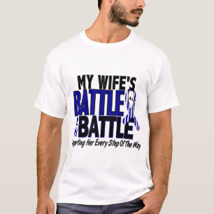ALS My Battle Too 1 Wife T-Shirt