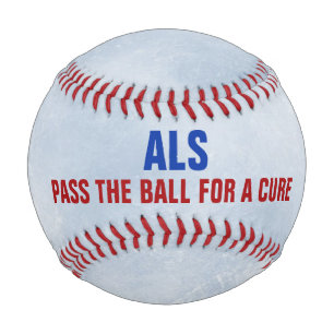ALS  Regulation size baseball. Baseball