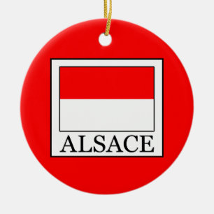 Alsace Ceramic Ornament