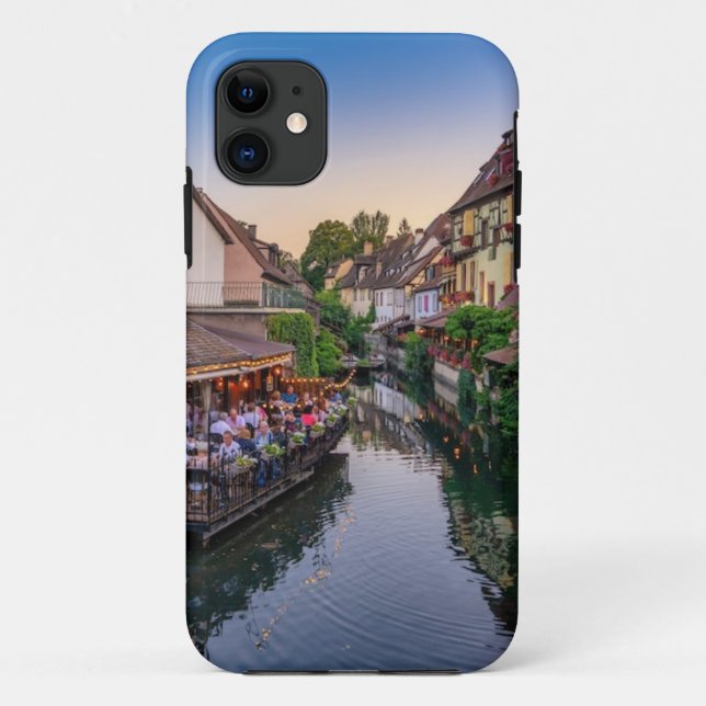 Alsace France Flower Water Canal                 Case-Mate iPhone Case (Back)