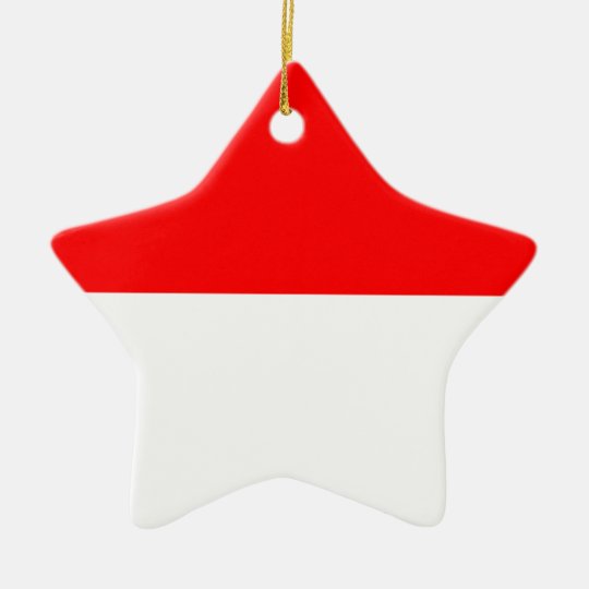 Alsace-Lorraine Flag Ceramic Ornament