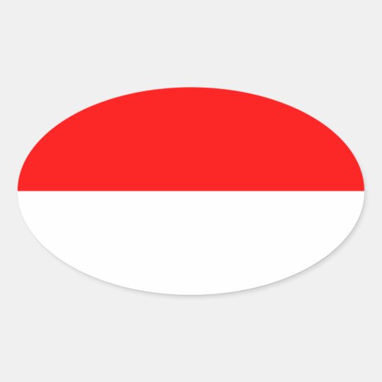 Alsace-Lorraine Flag Oval Sticker
