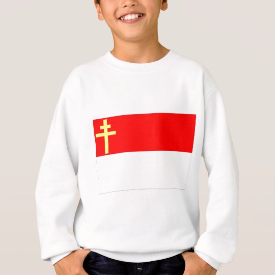 Alsace-Lorraine Flag Sweatshirt