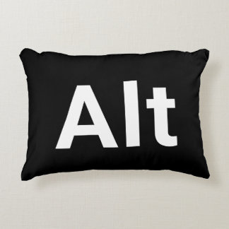 Alt  accent pillow