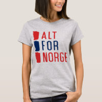 Alt For Norge Norwegian Motto