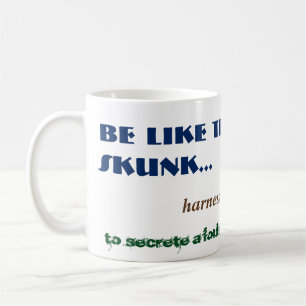 Alt Funny Skunk Smelly Fart Woodland Animal Coffee Mug
