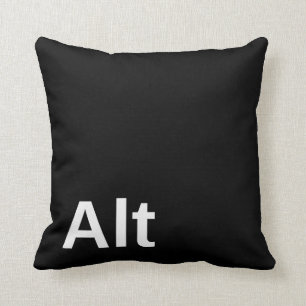 Alt Key Throw Pillow