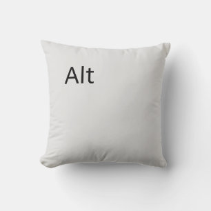 Alt Key Throw Pillow
