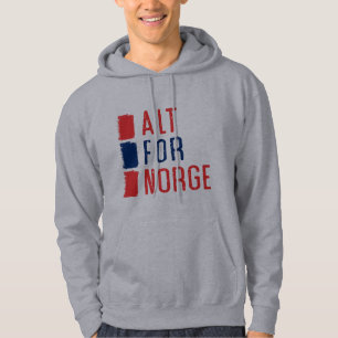 Alt pour le sweat - shirt à capuche norvégien de
