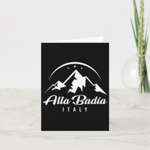 Alta Badia Italy Ski Resort Skiing Snowboarding So Card