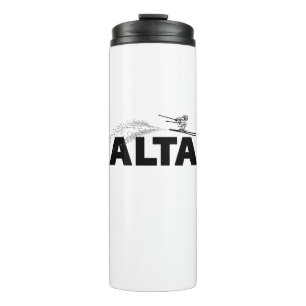 Alta Utah Ski Jumper Thermal Tumbler