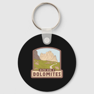 Alta Via 2 – Dolomites - Italy Keychain