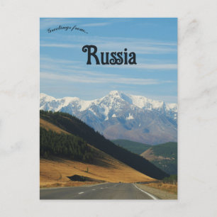 Altai Republic Russia Postcard