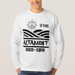 Altamont Speedway 1969-2019 50th Anniversary  T-Shirt