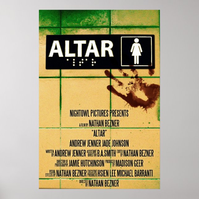 Altar (2008) Theatrical Poster (Front)
