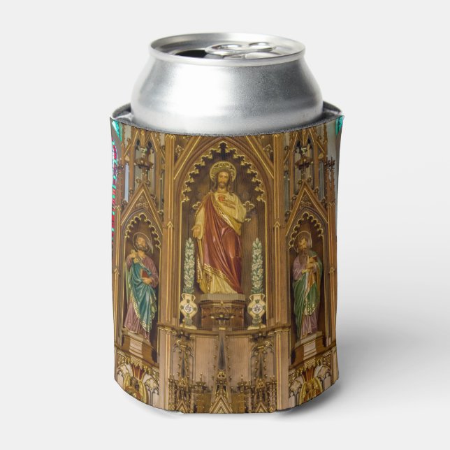 Altar At St Peter Can Cooler (Can Front)