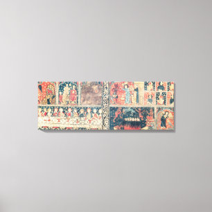 Altar frontal of St. Michael Canvas Print