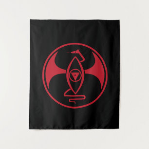 Altar Hanging Tapestry - Red Dragon (Dragon Rouge)