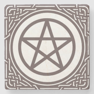 Altar Pentacle - Stone Coaster