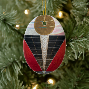 Altarpiece 2 Hilma af Klint Ceramic Ornament