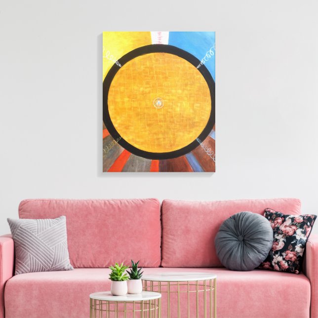 Altarpiece 3 | Hilma af Klint | Canvas Print (Insitu(LivingRoom))