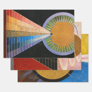Altarpiece by Hilma af Klint Wrapping Paper Sheet