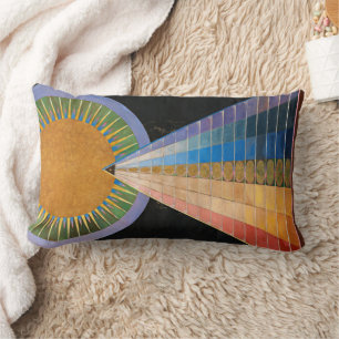 Altarpiece, Group X, No.1 by Hilma af Klint Lumbar Pillow