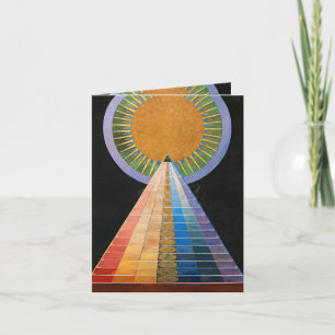 Altarpiece, Group X, No.1 by Hilma af Klint Thank You Card