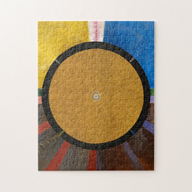 Altarpiece, Group X, No.3 by Hilma af Klint  Jigsaw Puzzle (Vertical)