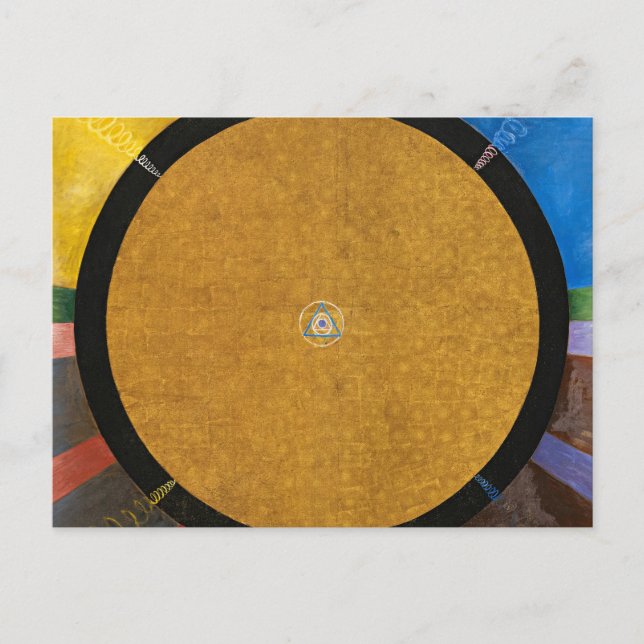 Altarpiece, Group X, No.3 by Hilma af Klint Postcard (Front)