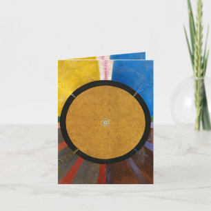  Altarpiece, Group X, No.3 by Hilma af Klint Thank You Card