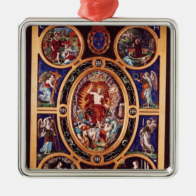 Altarpiece of Sainte-Chapelle Metal Ornament (Front)