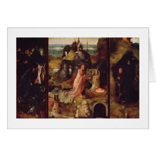 Altarpiece of the Hermits (oil on panel)