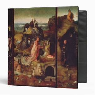 Altarpiece of the Hermits (oil on panel) Binder