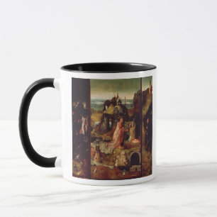 Altarpiece of the Hermits (oil on panel) Mug