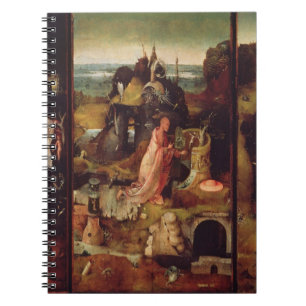 Altarpiece of the Hermits (oil on panel) Notebook