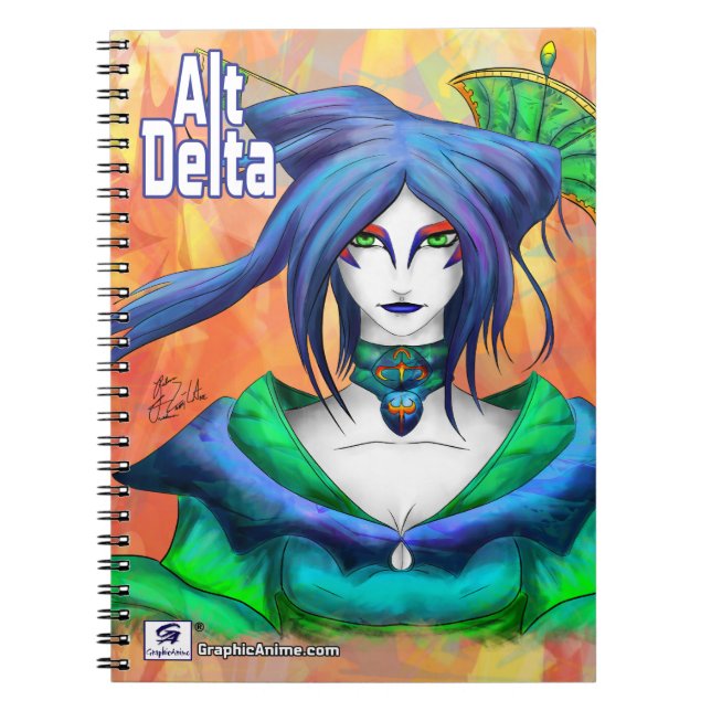 AltDelta : Carnet Spiral (Devant)