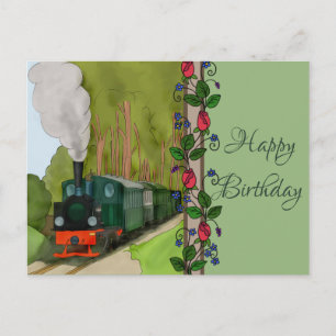 Alte Lok Postcard