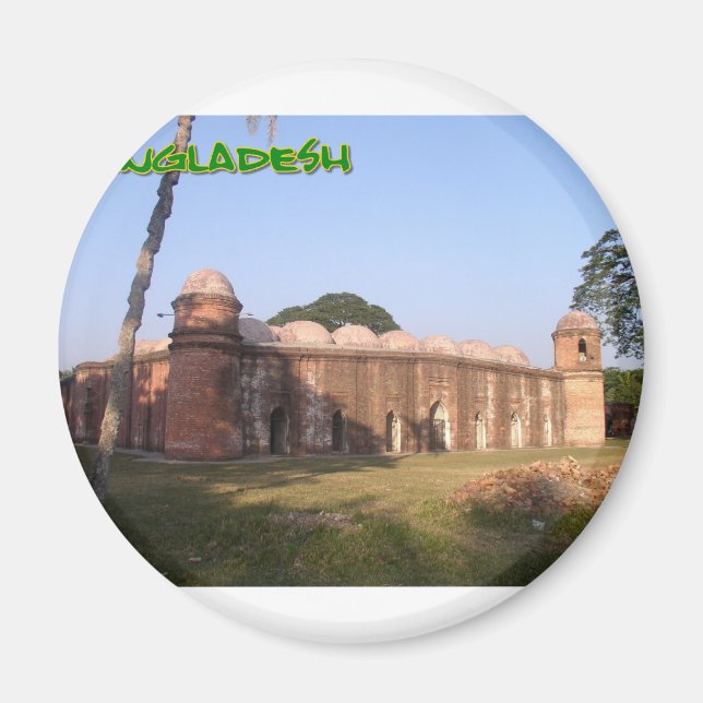 Alte Moschee Bangladesch Magnet (Front)