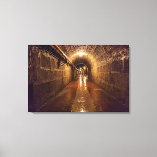 Alte Saline Salt Mine Tunnel Canvas Print